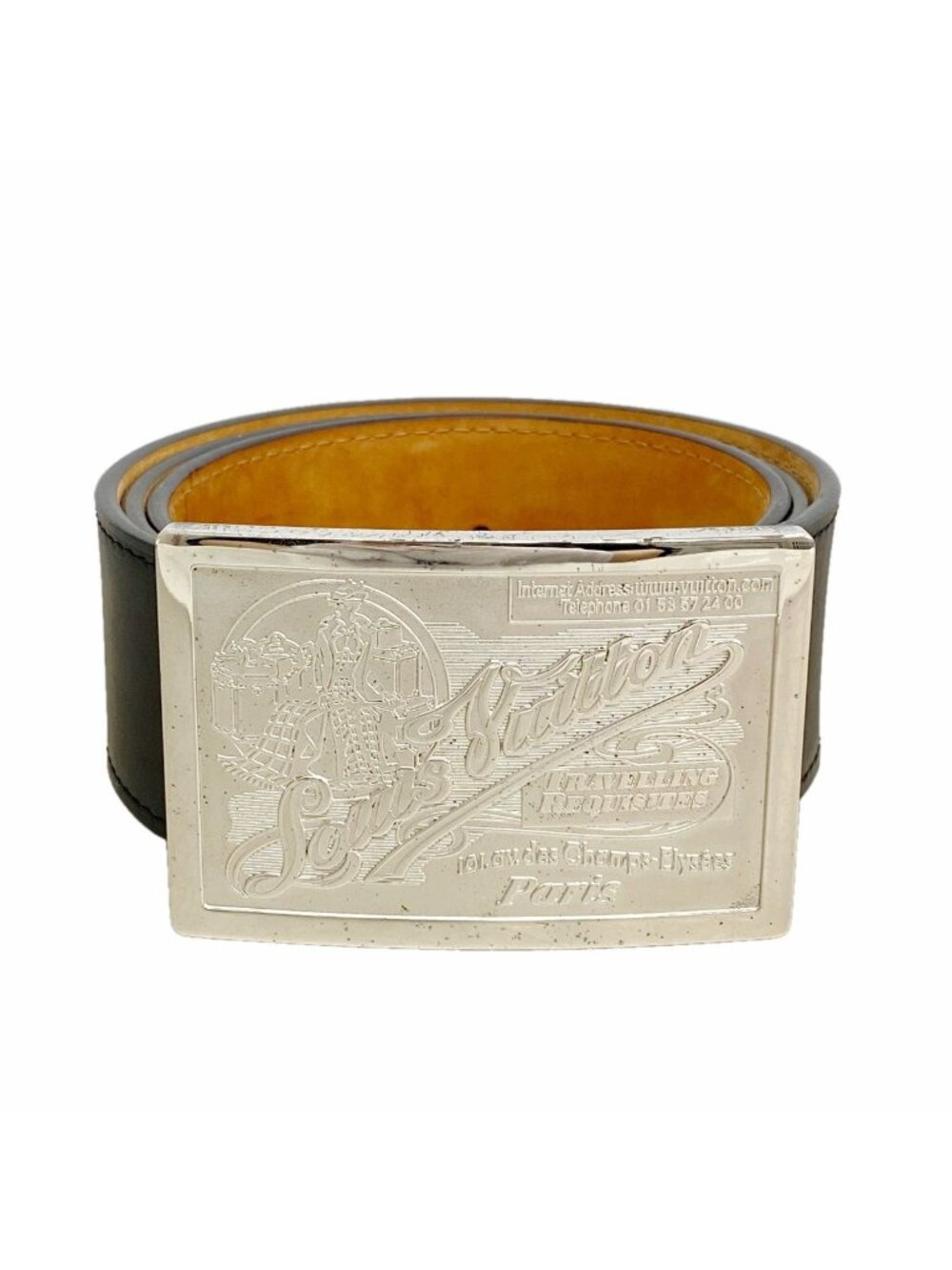 Louis Vuitton Belt Ceinture Jeans Black